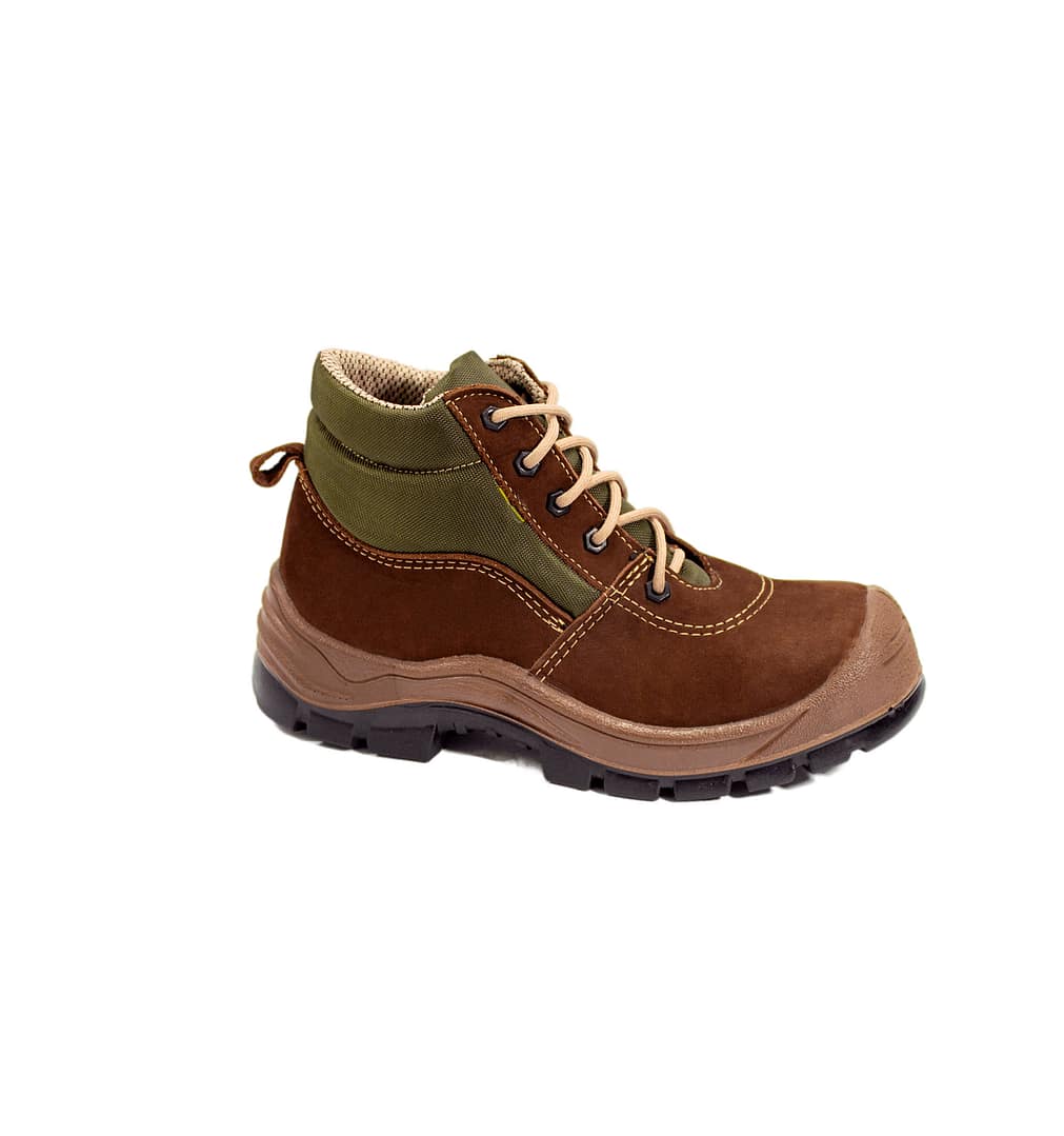 Botas para ingenieros botas seguridad dotación tipo Ingeniero verde cafe - Imagen 2